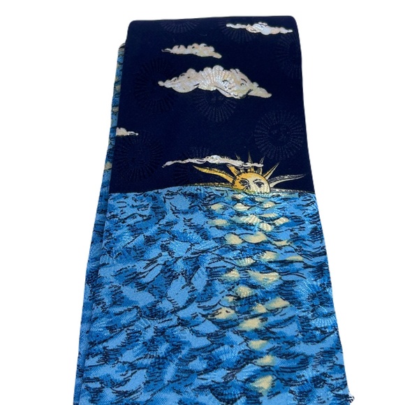 Fornasetti NWT Sail Boat Design Tie - Vintage - Picture 2 of 6